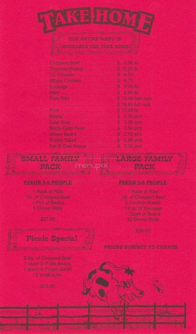 Sparerib BBQ Co - Farmington, NM menu_pic