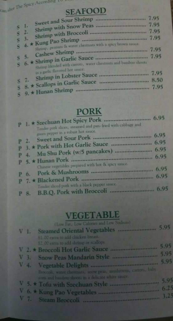 Sesame House - Arlington, TX menu_pic