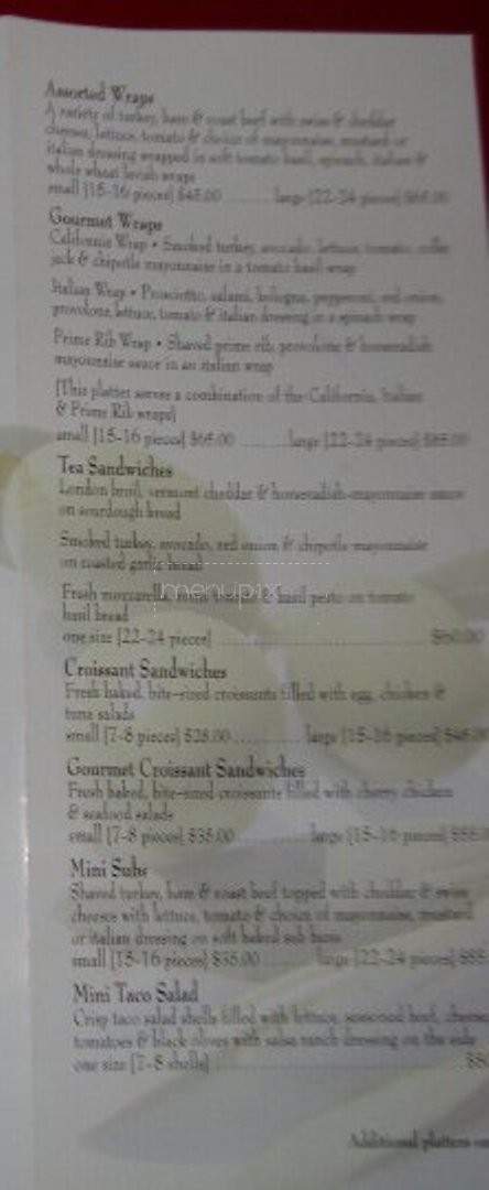 Olive's Gourmet Market & Deli - Freeland, MI menu_pic
