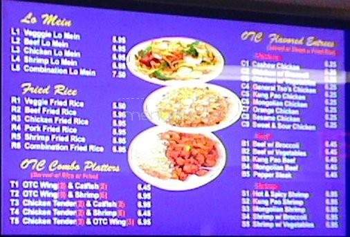 Menu of Timmy Chan s in Houston TX 77016