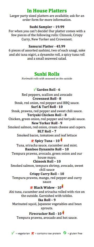 Bamboo Bistro - Crowsnest Pass, AB menu_pic