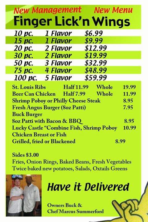 Finger Lick'n Wings - New Orleans, LA menu_pic