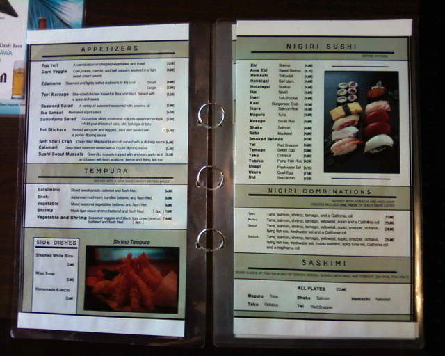 Sushi Seoul - Eugene, OR menu_pic