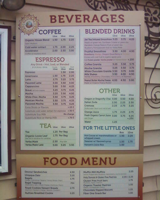 Global Delights - Eugene, OR menu_pic