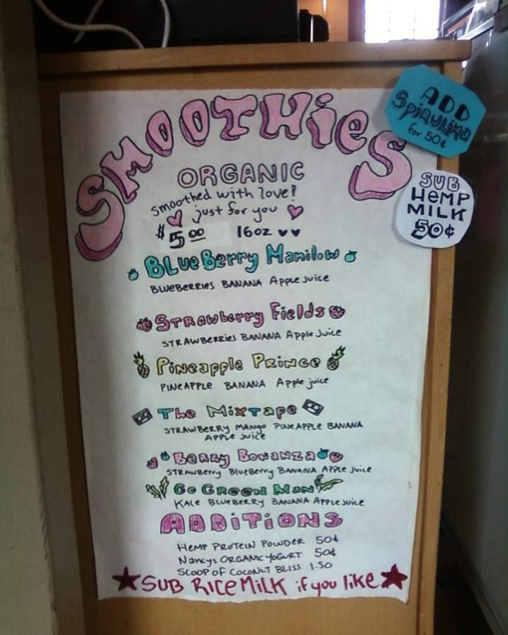 Red Barn Natural Grocery - Eugene, OR menu_pic