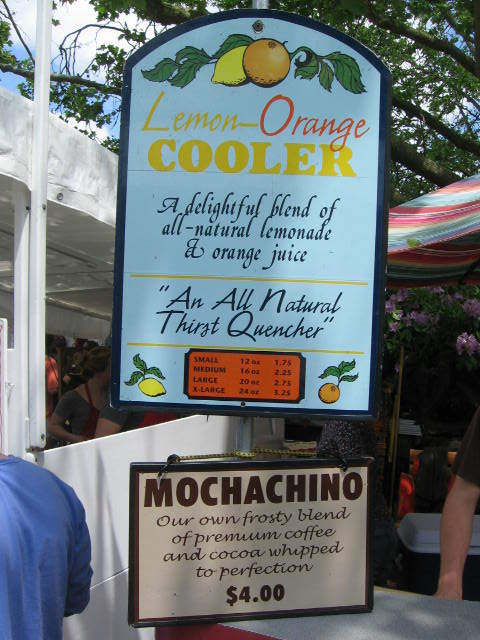 Lulu's Smoothies (at Lane County Farmers Market) - Eugene, OR menu_pic
