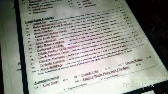 Everybody's Cafe - Stroudsburg, PA menu_pic
