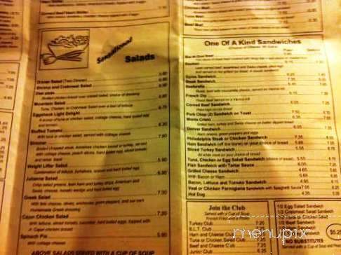 Egg Shack - Calumet Park, IL menu_pic