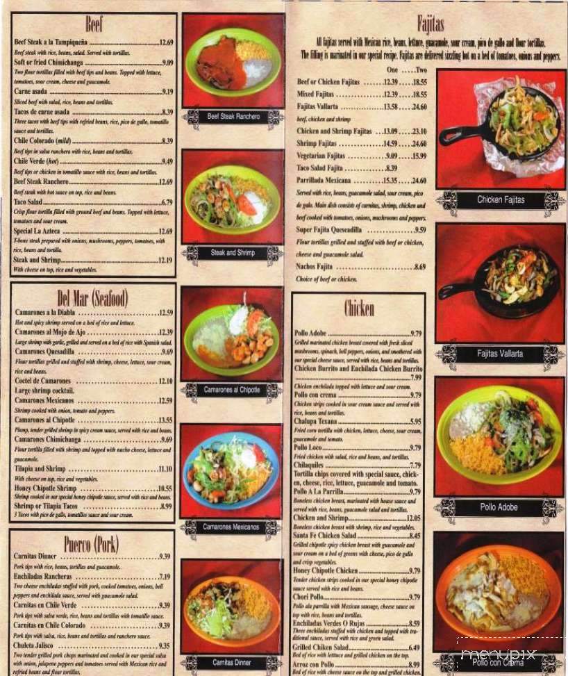 El Patron Mexican Grill - Ogden, UT menu_pic