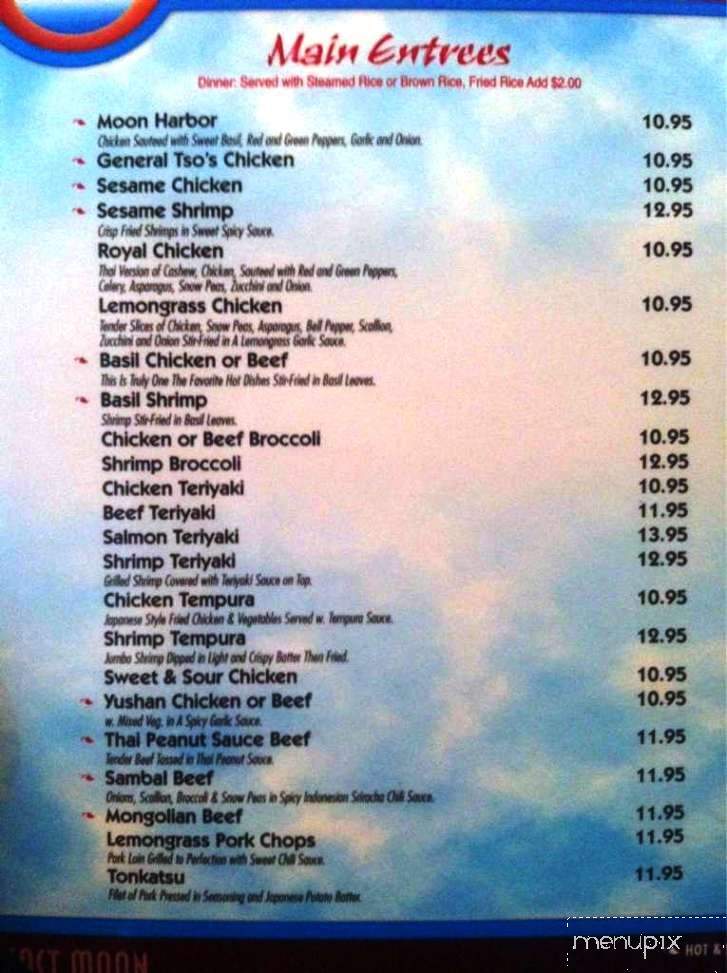 East Moon - Lubbock, TX menu_pic