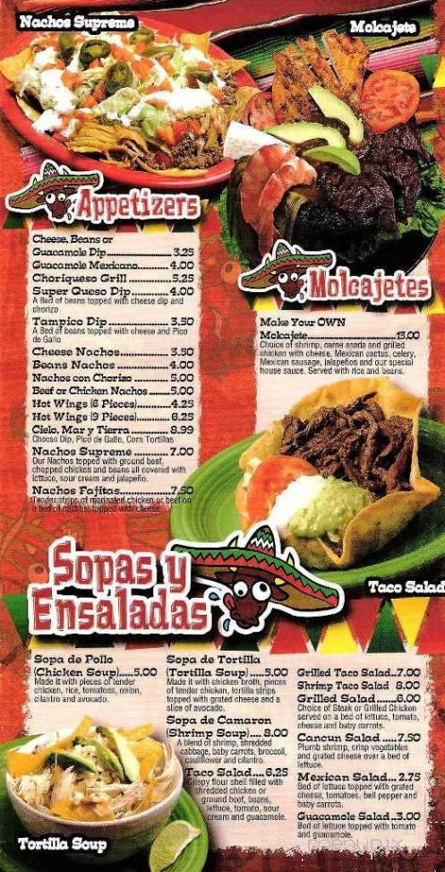 El Toro Loco - Metropolis, IL menu_pic