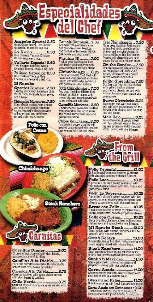 El Toro Loco - Metropolis, IL menu_pic