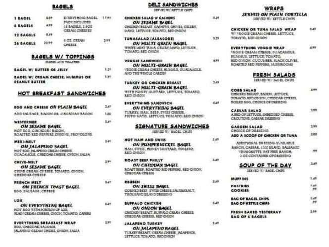 Everything Bagels - Cincinnati, OH menu_pic