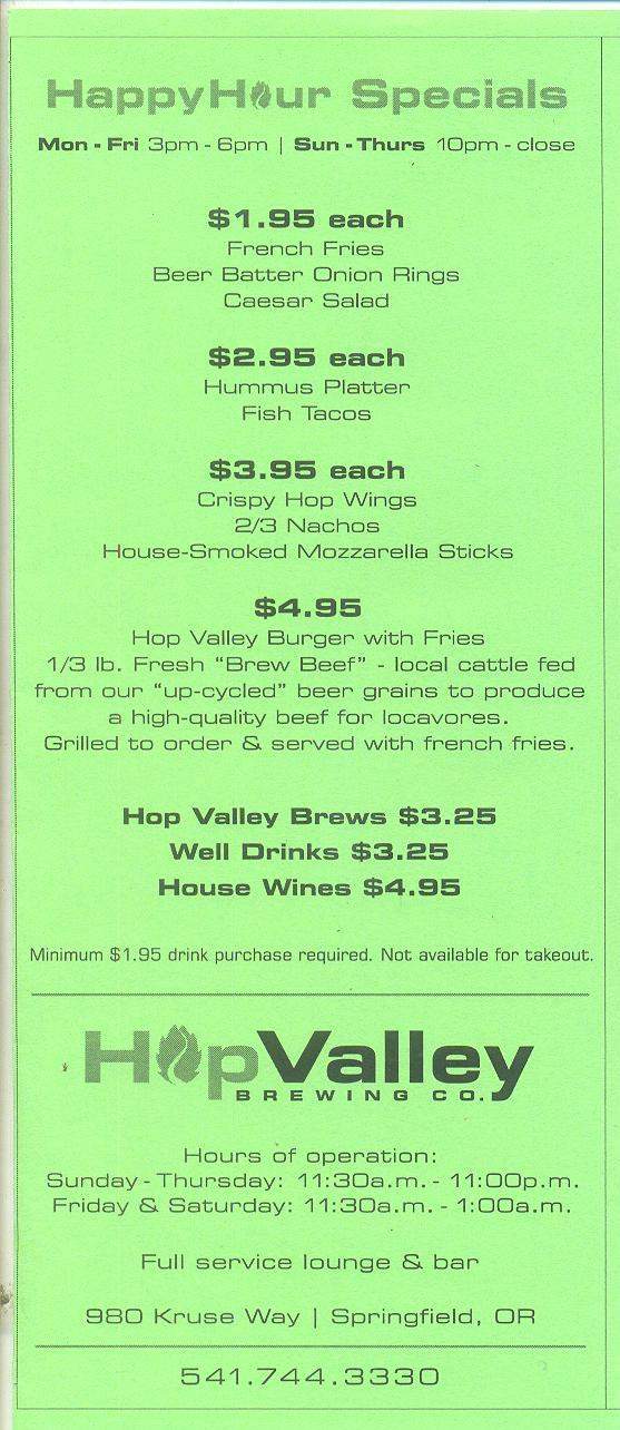 /188912/Hop-Valley-Brewing-Company-Springfield-OR - Springfield, OR