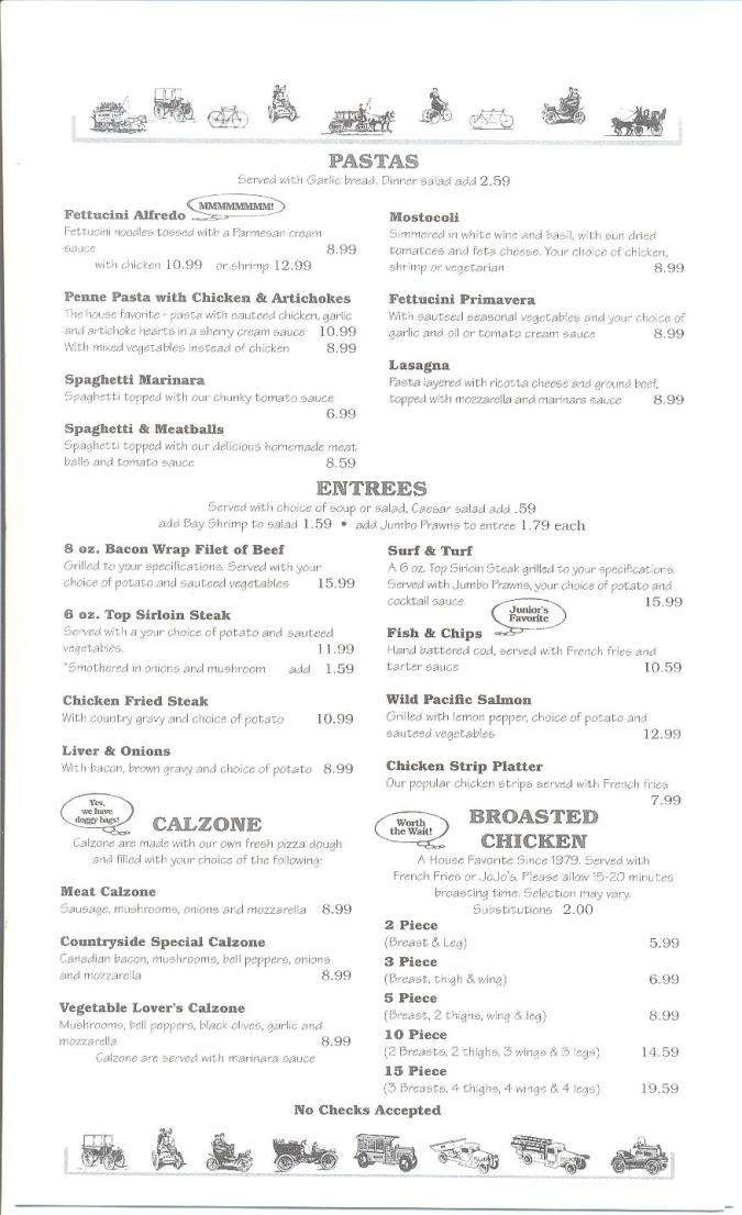 Countryside Pizza & Grill - Veneta, OR menu_pic