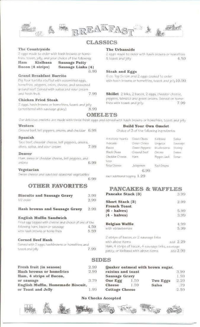 Countryside Pizza & Grill - Veneta, OR menu_pic