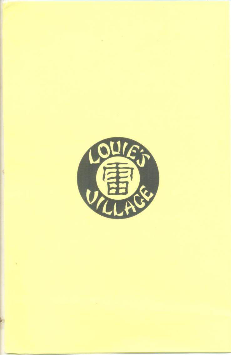Louie's Village - Eugene, OR menu_pic