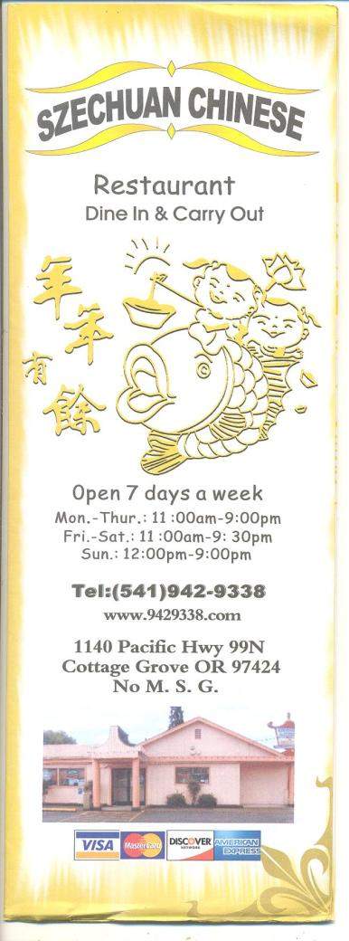 /370005495/Szechuan-Chinese-Restaurant-Cottage-Grove-OR - Cottage Grove, OR