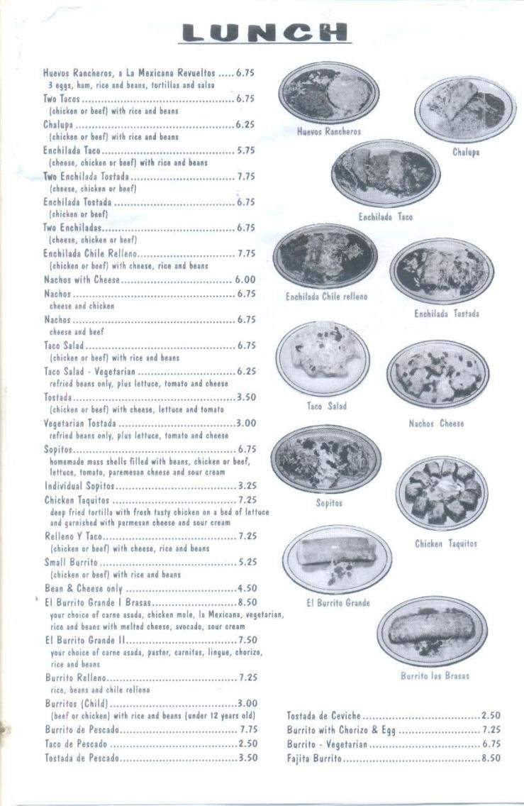 El Pinche Taco - Eugene, OR menu_pic