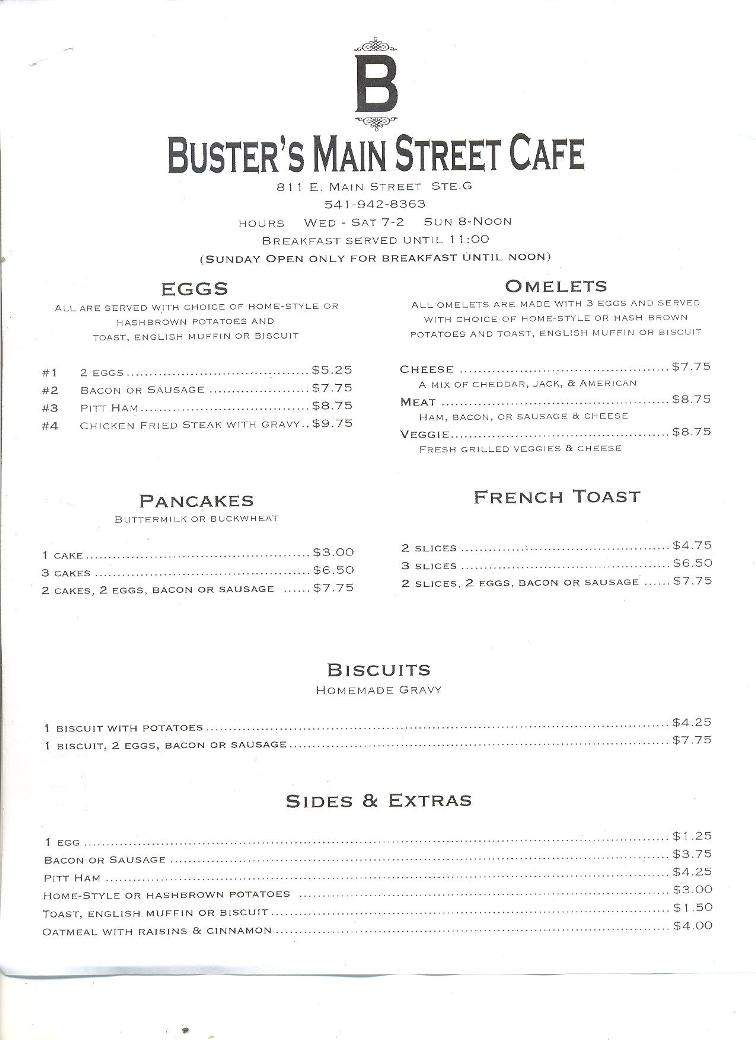/380046675/Busters-Main-St-Springfield-OR - Springfield, OR