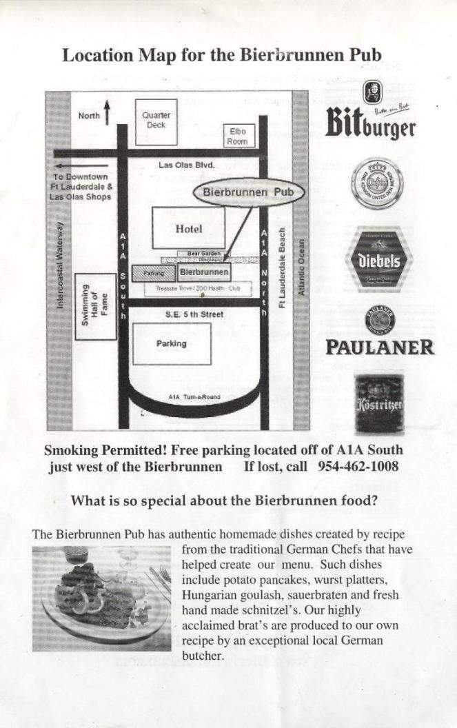 Bierbrunnen Fort Lauderdale - Fort Lauderdale, FL menu_pic