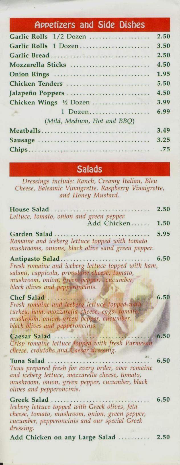 Big Toms Pizzeria & Sub - Fort Lauderdale, FL menu_pic