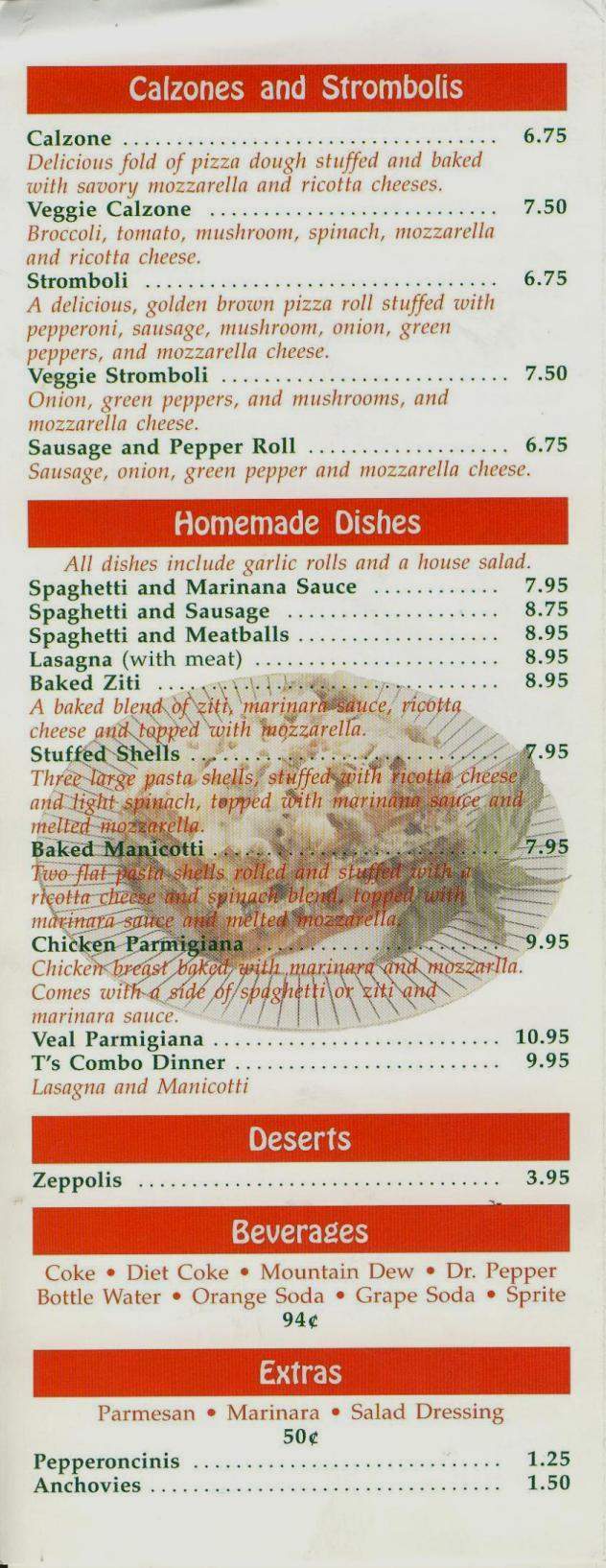 Big Toms Pizzeria & Sub - Fort Lauderdale, FL menu_pic
