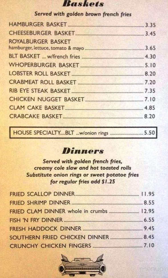 Fat Boy Drive In - Brunswick, ME menu_pic