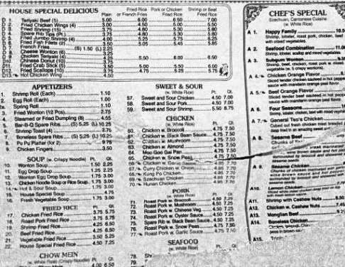 Feng Lin - Charleston, SC menu_pic