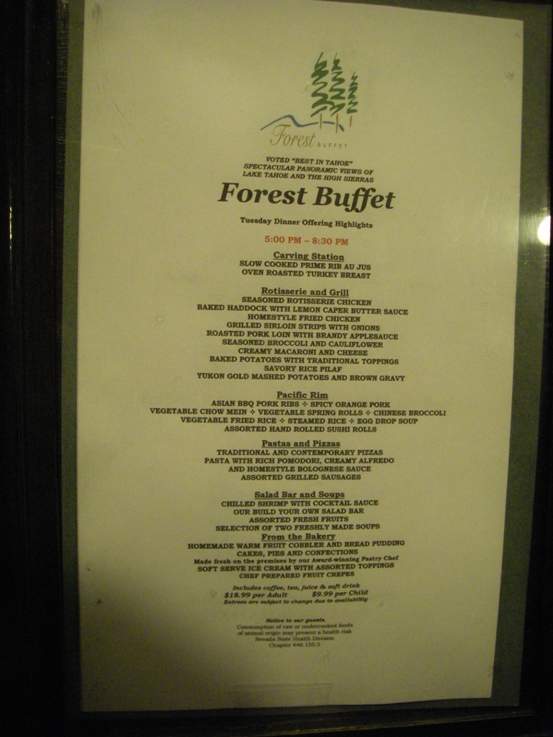 /199615/Forest-Buffet-at-Harrahs-Lake-Tahoe-Stateline-NV - Stateline, NV