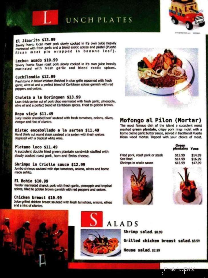 Fonda Latina Restaurant - San Antonio, TX menu_pic
