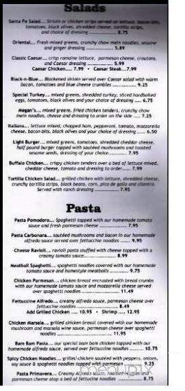 Fonseca Factory - Arab, AL menu_pic