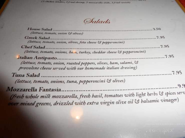 Gianna's Pizzeria - Suffolk, VA menu_pic