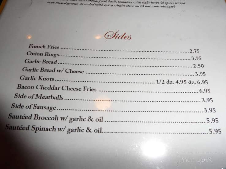 Gianna's Pizzeria - Suffolk, VA menu_pic