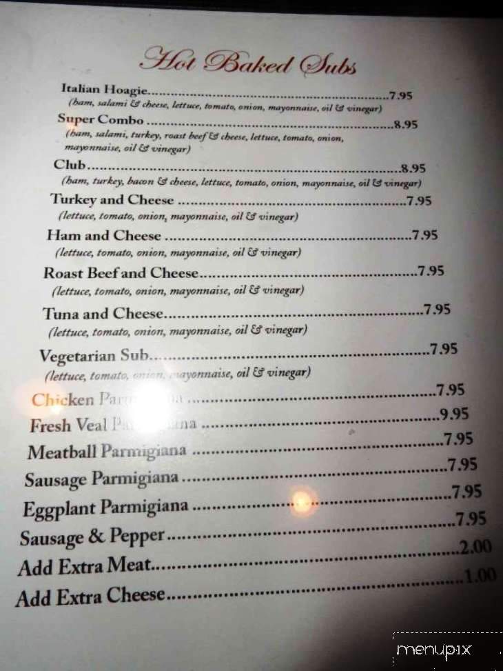 Gianna's Pizzeria - Suffolk, VA menu_pic