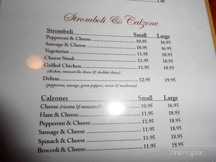 Gianna's Pizzeria - Suffolk, VA menu_pic