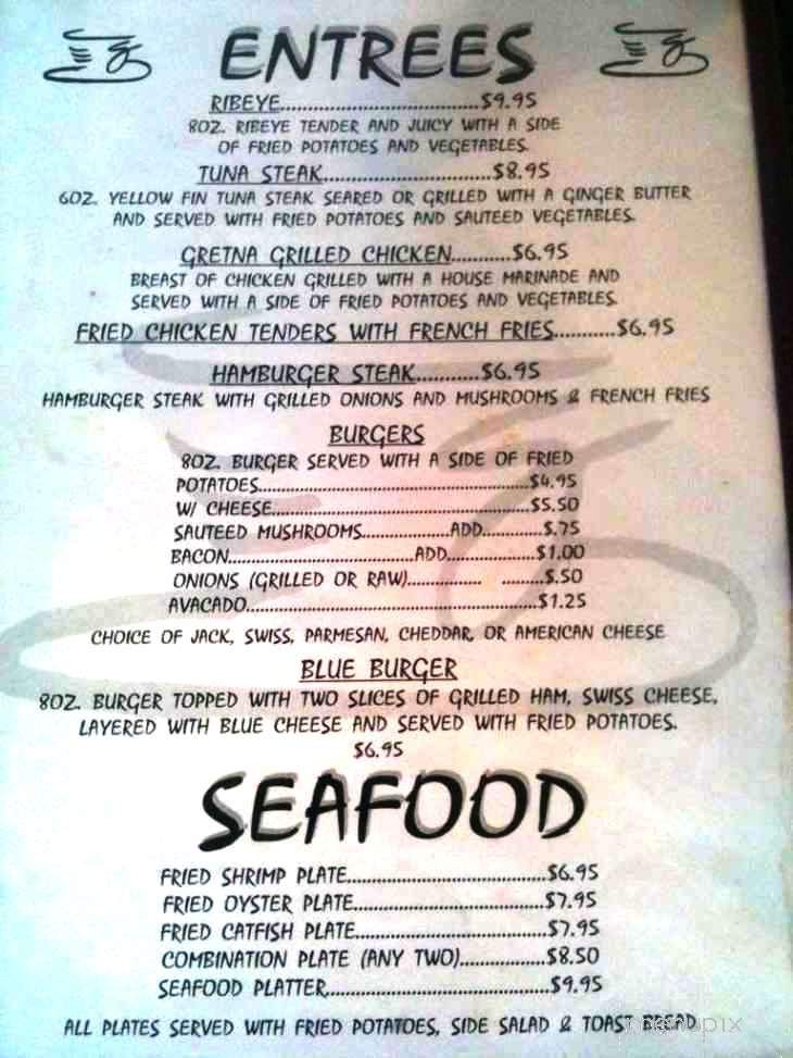 Gretna's Common Grounds Coffee - Gretna, LA menu_pic