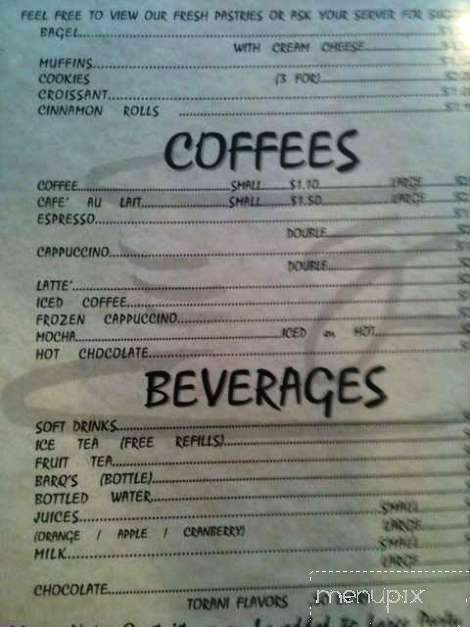 Gretna's Common Grounds Coffee - Gretna, LA menu_pic