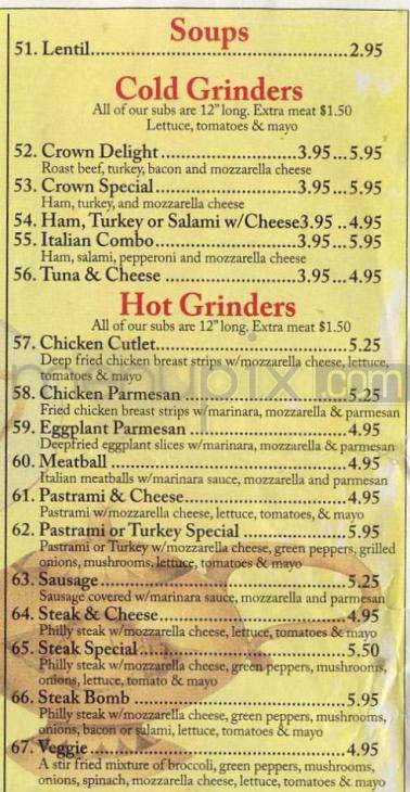 Aladdin - Hartford, CT menu_pic