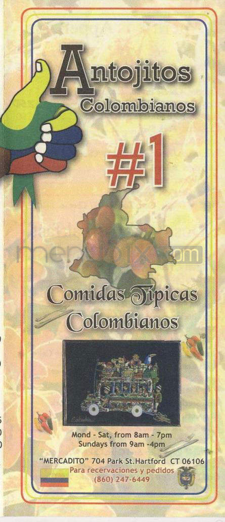 Antojitos Colombianos 2 - Hartford, CT menu_pic