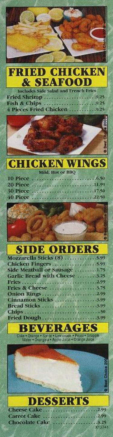 City Pizza - Burlington, ON menu_pic