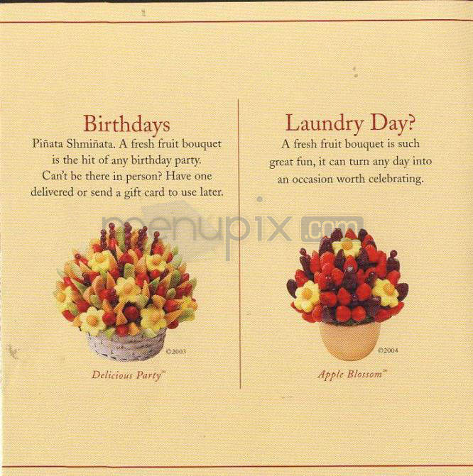 Frutation (By Edible Arrangements) - Hartford, CT menu_pic
