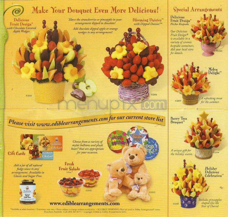 Frutation (By Edible Arrangements) - Hartford, CT menu_pic