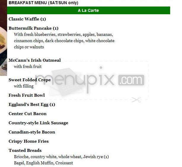 Harry's Pizza - West Hartford, CT menu_pic