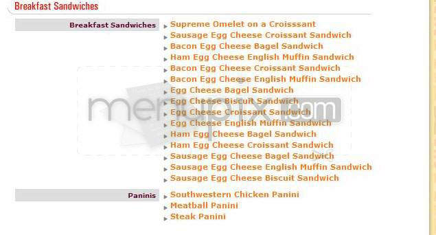 Dunkin' - West Hartford, CT menu_pic