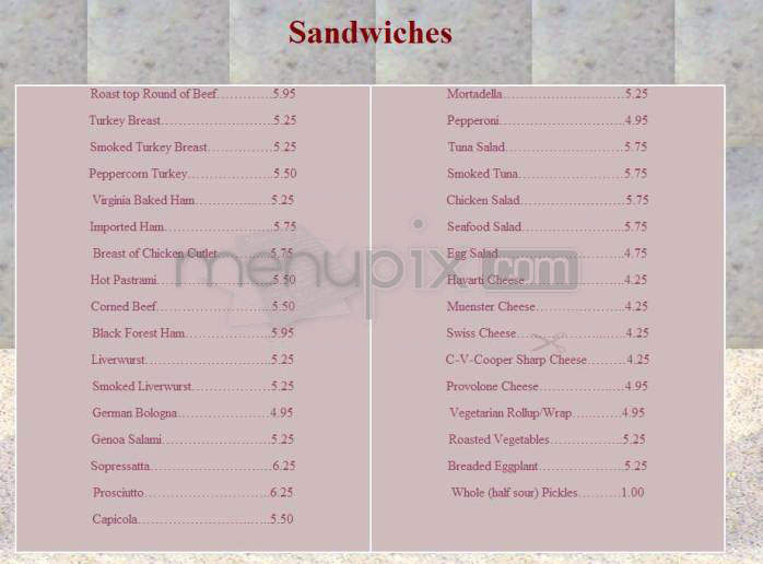 Max Bibo's On Trumbull St - Hartford, CT menu_pic