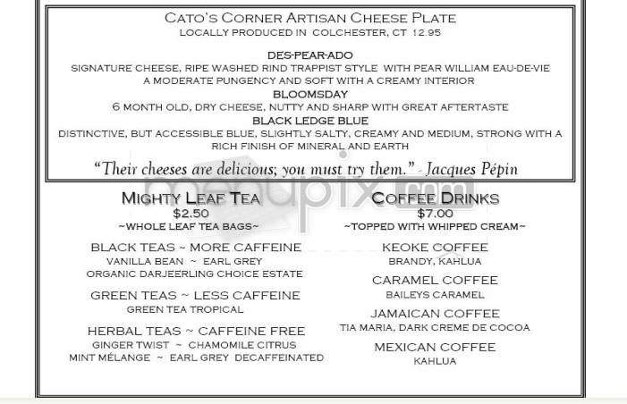 Max Downtown - Hartford, CT menu_pic