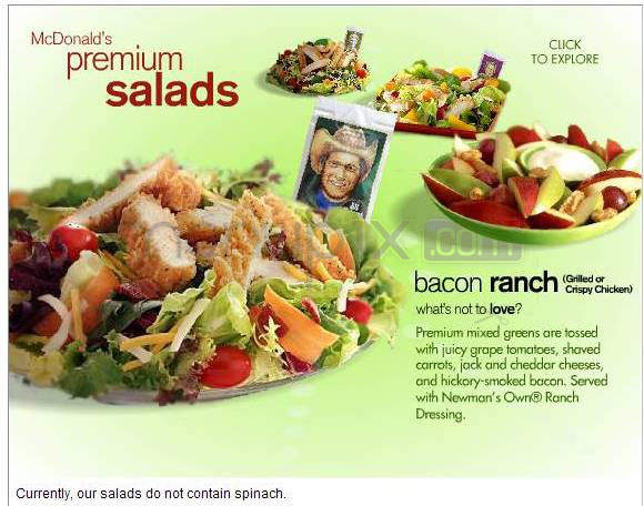 McDonald's - West Hartford, CT menu_pic