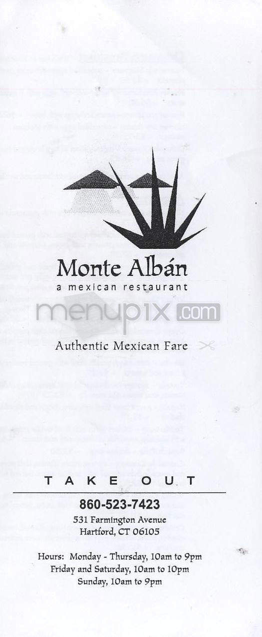 /720036/Monte-Alban-Restaurant-Hartford-CT - Hartford, CT