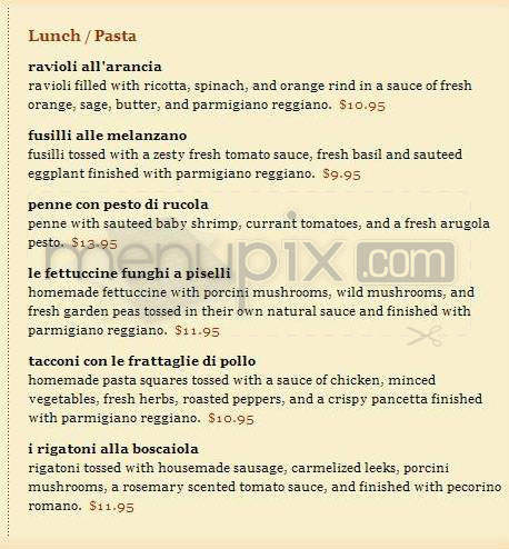 Peppercorns Grill - Hartford, CT menu_pic